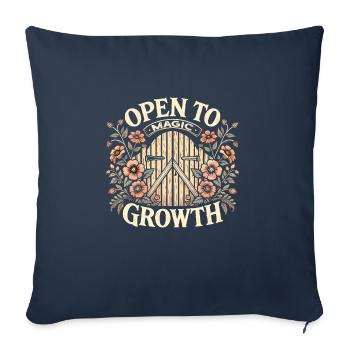 Garden - Sofa pillowcase 17,3'' x 17,3'' (45 x 45 cm) - navy - Front