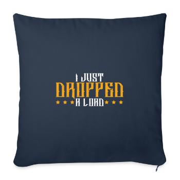 Trucker Cool Saying - Sofa pillowcase 17,3'' x 17,3'' (45 x 45 cm) - navy - Front