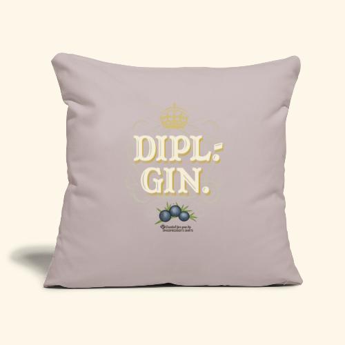 Gin Design Dipl.-Gin - Sofakissenbezug 45 x 45 cm