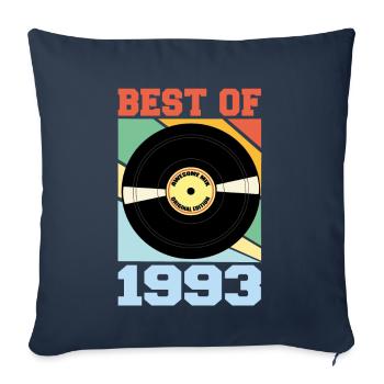 Best of 1993 - Sofa pillowcase 17,3'' x 17,3'' (45 x 45 cm) - navy - Front