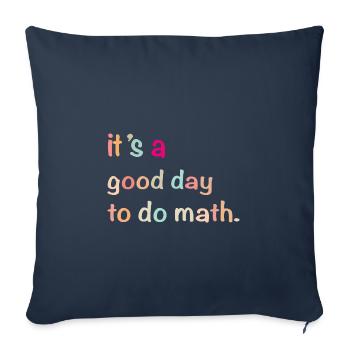 Beautiful Day Teacher Gift Teacher - Sofa pillowcase 17,3'' x 17,3'' (45 x 45 cm) - navy - Front