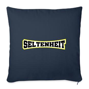 Seltenheit Selten Limitiert - Sofakissenbezug 45 x 45 cm - Navy - Vorne