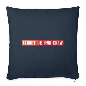 Lloret De Mar Crew - Sofa pillowcase 17,3'' x 17,3'' (45 x 45 cm) - navy - Front