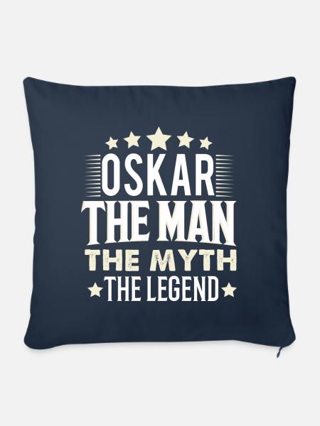 Oskar - Sofakissenbezug 45 x 45 cm - Navy