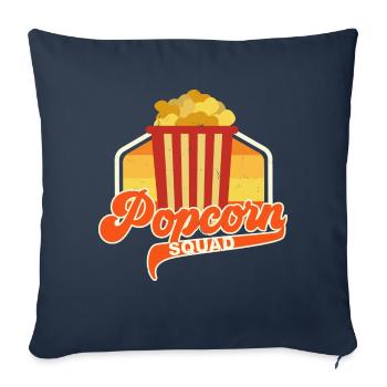 Popcorn Squad Filme Corn Salty Popcorn - Sofakissenbezug 45 x 45 cm - Navy - Vorne