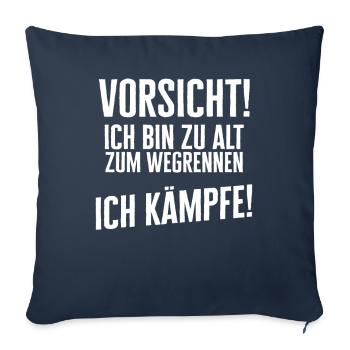 Grappig Grappig Grappig Zeggen Grappige Kleding - Sierkussenhoes, 45 x 45 cm - navy - Voor