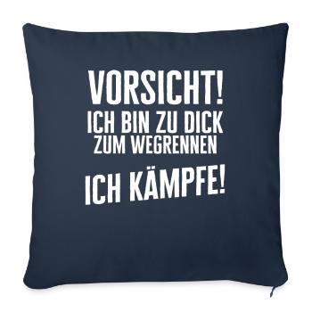 Grappig Grappig Grappig Zeggen Grappige Kleding - Sierkussenhoes, 45 x 45 cm - navy - Voor