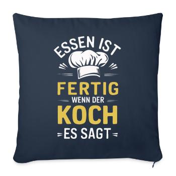 Chef Chef - Sofa pillowcase 17,3'' x 17,3'' (45 x 45 cm) - navy - Front