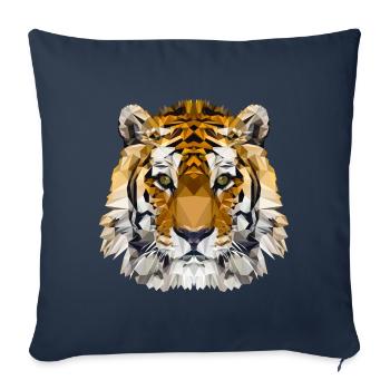 Tiger - Sofakissenbezug 45 x 45 cm - Navy - Vorne