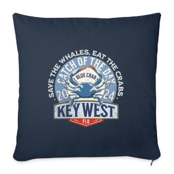 Key West Fang des Tages - Sofakissenbezug 45 x 45 cm - Navy - Vorne
