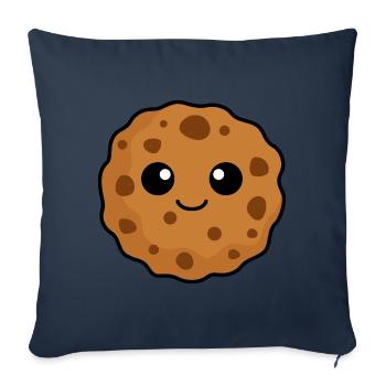 Cookies Comic - Sofa pillowcase 17,3'' x 17,3'' (45 x 45 cm) - navy - Front