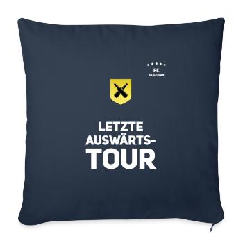 trikot junggesellenabschied bräutigam - Sofakissenbezug 45 x 45 cm - Navy - Vorne