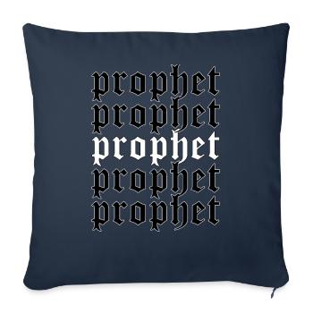 Prophet Grunge Aesthetic Sad Eboy Egirl Gift - Sofa pillowcase 17,3'' x 17,3'' (45 x 45 cm) - navy - Front