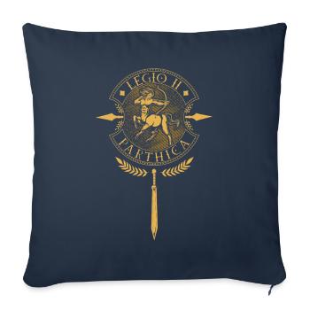 Legio II Parthica - Römische Legion - Sofakissenbezug 45 x 45 cm - Navy - Vorne