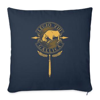 Legio VIII Gallica - Römische Legion - Sofakissenbezug 45 x 45 cm - Navy - Vorne