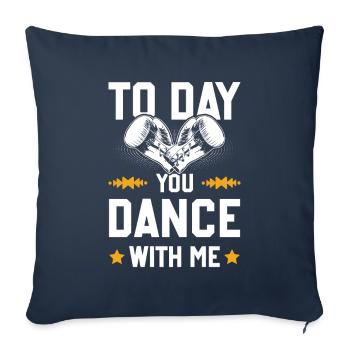 Boxen Boxing - Sofa pillowcase 17,3'' x 17,3'' (45 x 45 cm) - navy - Front