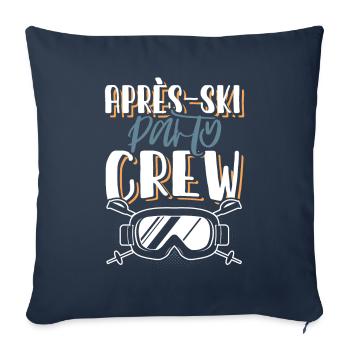 Apres Ski Crew - Sofa pillowcase 17,3'' x 17,3'' (45 x 45 cm) - navy - Front
