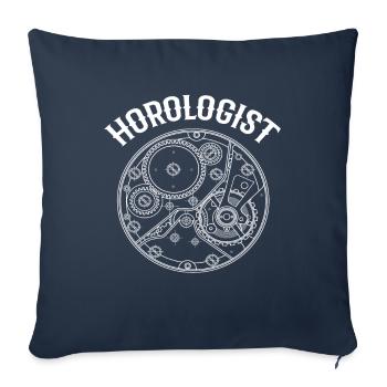 Horologist Watches Luxury Watches Watches - Sofa pillowcase 17,3'' x 17,3'' (45 x 45 cm) - navy - Front
