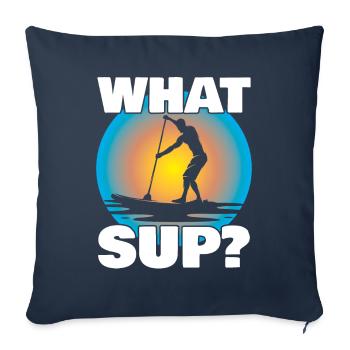 Sup Stand Up Paddle Design Sup Board Paddeln - Sofa pillowcase 17,3'' x 17,3'' (45 x 45 cm) - navy - Front