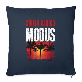 South Africa Mode - Sofa pillowcase 17,3'' x 17,3'' (45 x 45 cm) - navy - Front