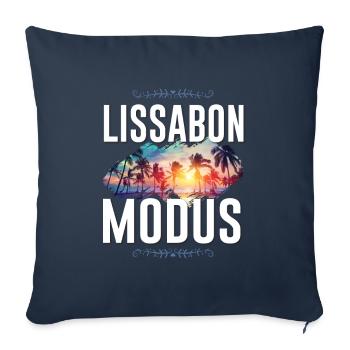Lissabon Modus - Sofakissenbezug 45 x 45 cm - Navy - Vorne