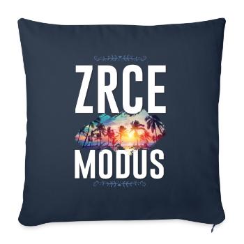 Zrce Mode - Housse de coussin décorative 45 x 45 cm - bleu marine - Devant