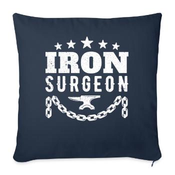 Funny Welder Welder Welder Gift - Sofa pillowcase 17,3'' x 17,3'' (45 x 45 cm) - navy - Front