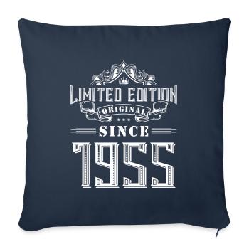 1955 limited edition - Sofakissenbezug 45 x 45 cm - Navy - Vorne