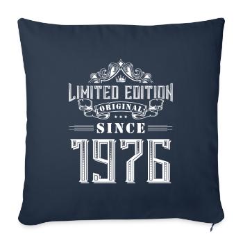 1976 limited edition - Sofakissenbezug 45 x 45 cm - Navy - Vorne
