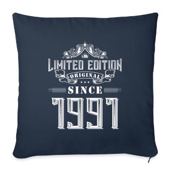 1991 limited edition - Sofakissenbezug 45 x 45 cm - Navy - Vorne