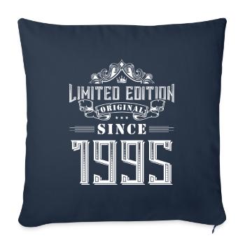 1995 limited edition - Sofakissenbezug 45 x 45 cm - Navy - Vorne