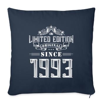 1993 limited edition - Sofakissenbezug 45 x 45 cm - Navy - Vorne