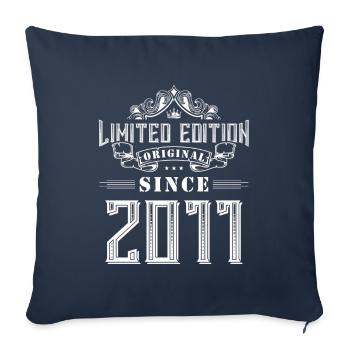 2011 limited edition - Sofa pillowcase 17,3'' x 17,3'' (45 x 45 cm) - navy - Front