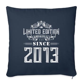 2013 limited edition - Sofa pillowcase 17,3'' x 17,3'' (45 x 45 cm) - navy - Front