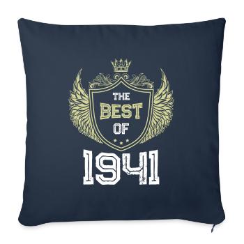 1941 best of - Sofa pillowcase 17,3'' x 17,3'' (45 x 45 cm) - navy - Front