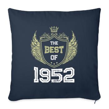 1952 best of - Sofa pillowcase 17,3'' x 17,3'' (45 x 45 cm) - navy - Front