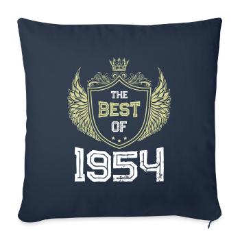 1954 best of - Sofa pillowcase 17,3'' x 17,3'' (45 x 45 cm) - navy - Front