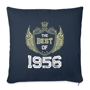 1956 best of - Sofa pillowcase 17,3'' x 17,3'' (45 x 45 cm) - navy - Front
