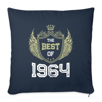 1964 best of - Sofa pillowcase 17,3'' x 17,3'' (45 x 45 cm) - navy - Front