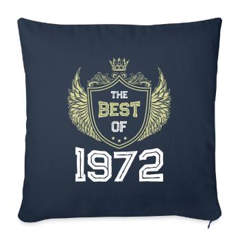 1972 best of - Sofa pillowcase 17,3'' x 17,3'' (45 x 45 cm) - navy - Front