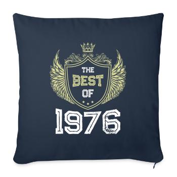 1976 best of - Sofakissenbezug 45 x 45 cm - Navy - Vorne