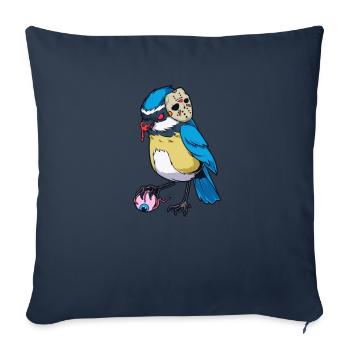 Monster Animals - Bleu Horreur - Housse de coussin décorative 45 x 45 cm - bleu marine - Devant