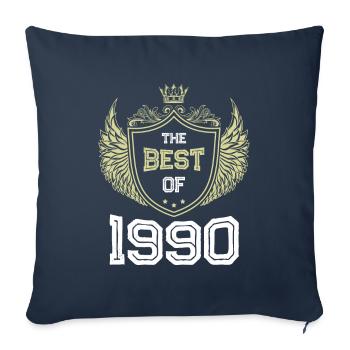 1990 best of - Sofa pillowcase 17,3'' x 17,3'' (45 x 45 cm) - navy - Front