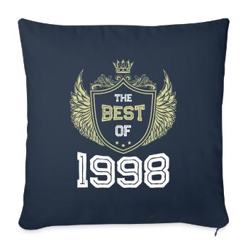 1998 best of - Sofa pillowcase 17,3'' x 17,3'' (45 x 45 cm) - navy - Front
