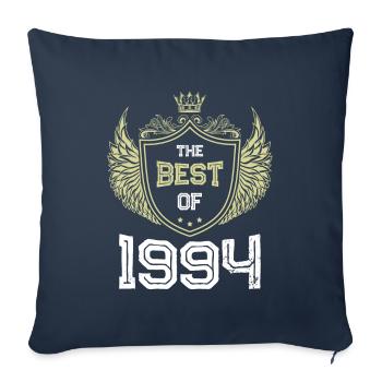 1994 best of - Housse de coussin décorative 45 x 45 cm - bleu marine - Devant