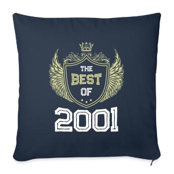2001 best of - Sofa pillowcase 17,3'' x 17,3'' (45 x 45 cm) - navy - Front