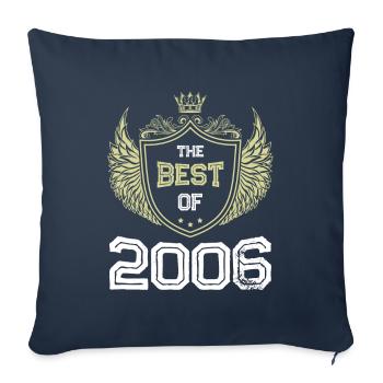 2006 best of - Sofakissenbezug 45 x 45 cm - Navy - Vorne