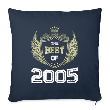 2005 best of - Sofakissenbezug 45 x 45 cm - Navy - Vorne