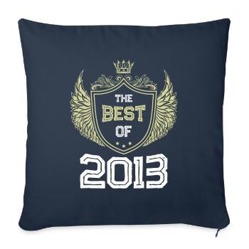 2013 best of - Sofa pillowcase 17,3'' x 17,3'' (45 x 45 cm) - navy - Front