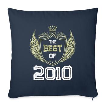 2010 best of - Sofa pillowcase 17,3'' x 17,3'' (45 x 45 cm) - navy - Front